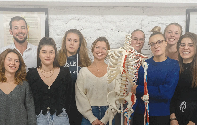 étudiants en étiopathie